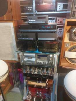 Preview: MISSION Cyrus II Anlage mit Verstärker, PSX Netzteil, Tuner und CD-Player PCM 7000